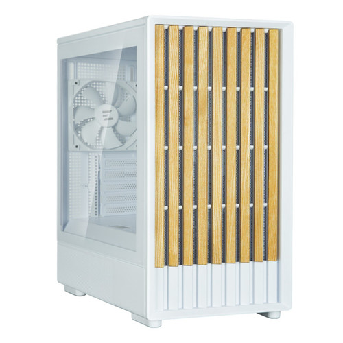 Zalman P10 NAMU WHITE carcasa de ordenador Mini Tower Blanco